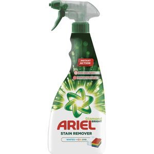 Ariel vlekverwijderaar - Diamond Bright - Spray - Witte Was - Gekleurde Was - 750 ml