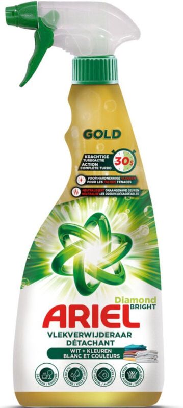 Ariel - Vlekkenverwijderaar Gold - Spray - Voor Witte en Gekleurde Kleding