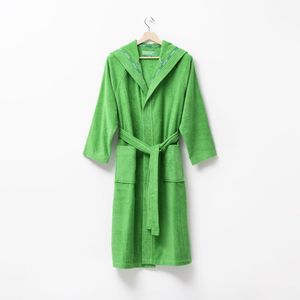 Benetton - Rainbow Badjas - Groen - 100% Badstof