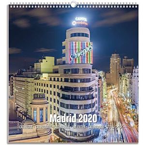 Erik - Wandkalender 2020 - Madrid - 22,5 x 24 cm