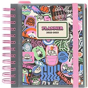 Grupo Erik AEEDPM2218 Officiële Minions Schoolagenda 2022 2023 - Dagagenda 11 Maanden 2022 2023-1 Dag Per Pagina - Planner 2022 2023 - Afsprakenplanner - Dagboek - Dagelijkse Planner 2022 2023