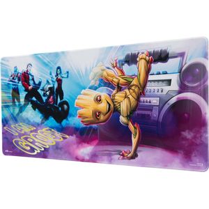 Grupo Erik - XXL muismat Marvel, groot – bureaumat 80 x 35 cm, officieel gelicentieerd product, Guardians van de melkweg, hand kantoor, accessoires voor pc, muismat, gamer