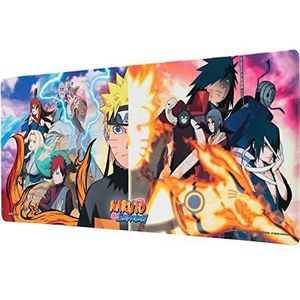 Grupo Erik - XXL muismat Naruto Shippuden - bureauonderlegger 80 x 35 cm, officieel gelicentieerd product | bureauonderlegger anime-muismat, gamer muismat