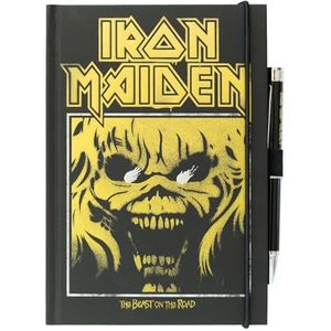 Iron Maiden - The Beast on the Road - Notietieboek - A5 - Met Pen