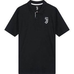 Juventus - Polo - Zwart - 100% Katoen - Officieel Product