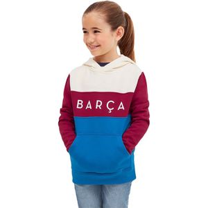 BarÇa Color Block Sweatshirt Blauw 6 Years Jongen