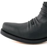 Mayura - Boots - Westernlaars - Zwart - Leer - Elastische Sluiting