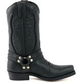 Mayura - Boots - Westernlaars - Zwart - Leer - Elastische Sluiting