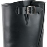 Mayura Boots 01 Zwart Biker Western Heren Laarzen Vierkante N Platte Hak Vast Sierspoor