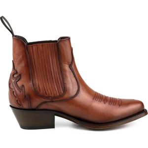 Mayura - Marilyn 2487 - Cowboylaars - Cognac - Echt Leer - Spitse Neus