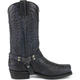 Tamaris 1-25705-Black Leather-western laars-city western tamaris