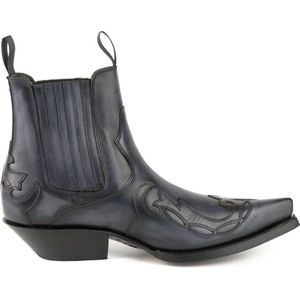 Mayura Boots Cowboy laarzen austin-1931-vacuno gris-negro