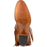 Mayura - 2475 - Cowboylaarzen - Cognac - Leer - Franjes