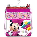 Disney Minnie Mouse Gymbag 42 x 33 cm Multi - 42x33 - Multikleur