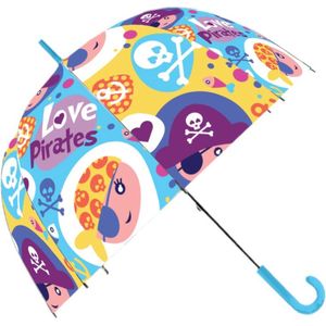 Piraten Paraplu Love Pirates  - ø 73 x 68 cm - Automatisch