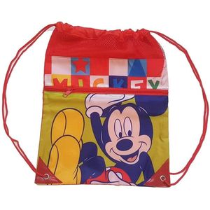 Disney Gymtas Mickey Mouse  Junior 42 Cm Polyester Rood/geel