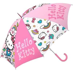 Hello Kitty Paraplu Meisjes 40 Cm Kunststof Roze