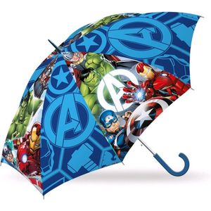 Marvel Avengers kinderparaplu - blauw - D72 cm