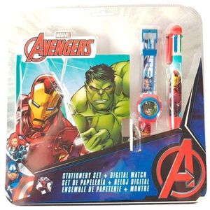 Marvel Avengers Digitaal Horloge, Dagboek & 6-kleuren Pen