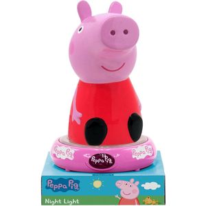 Peppa Pig - LED Lamp - Roze - Kunststof
