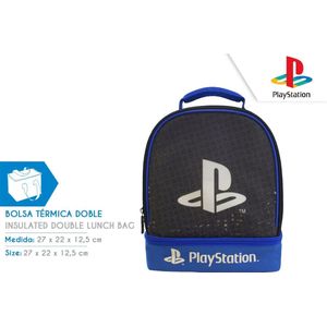 Playstation Duo Lunchtas - Lunchbag - Geïsoleerd - 27 x 22 CM