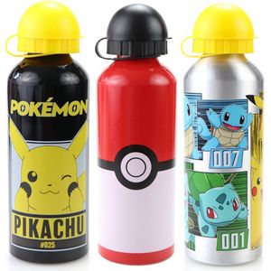 Pokémon - Drinkfles - Aluminium - Assorti - 500ml