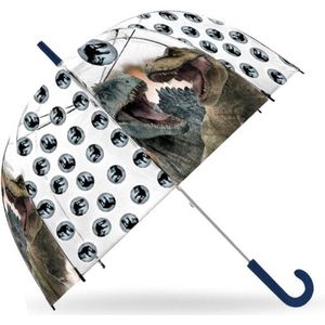 Jurassic World paraplu transparant 19" - 8435507866705