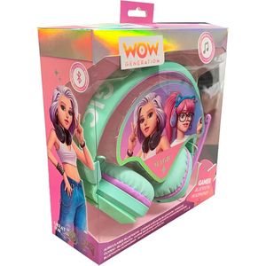 Wow Generation - Draadloze Koptelefoon - Groen - Paars - Bluetooth