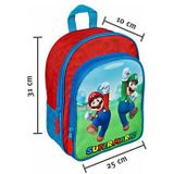 Super Mario Bros. Rugzak - Schooltas - 31 CM - Kleine tas