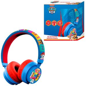 Paw Patrol - Bluetooth Koptelefoon - Blauw/Rood - Draadloos - Inclusief Batterijen