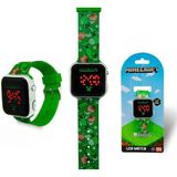 Digitale Horloge - Minecraft - Vierkant - Robuust - Duurzame Batterij