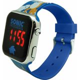Sonic - Digitale Klok - Blauw - Plastic
