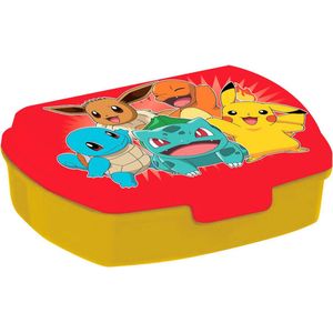 Kids Licensing - Boterbroodtrommel - Pokémon - Kunststof - Kleurrijk Design
