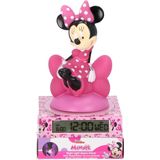Minnie Mouse - 3D Illusie Lamp - Met Wekker En Datum