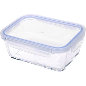 CM Vershoudbakje/lunchbox - luchtdicht - met clips - glas
