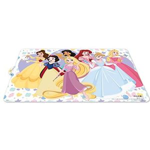 ALMACENESADAN 2459; afzonderlijk tafelkleed Disney prinsessen Adventure; afmetingen 43 x 29 cm; product van kunststof; BPA-vrij