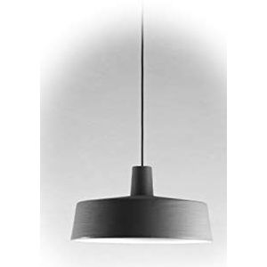 LED-hanglamp, 15,7 W, 2700 K, IP44, diffuser van plexiglas, steengrijs, 38 x 38 x 20,4 cm, A631-221