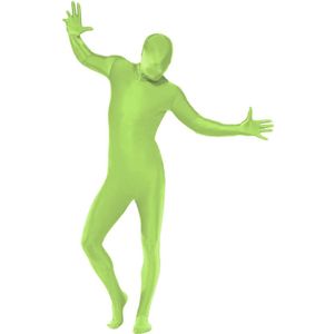 FUNIDELIA Groen Second Skin kostuum - Voor Mannen en Vrouwen - Maat: M