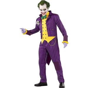 FUNIDELIA Joker kostuum voor manenn - Arkham City - Maat: M - Paars