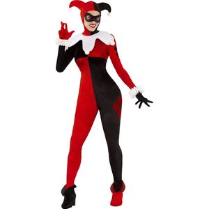 FUNIDELIA Harley Quinn kostuum - DC Comics kostuum voor vrouwen - Maat: XS