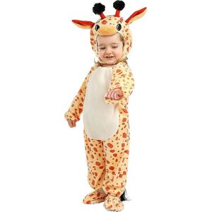 Funidelia | Giraffen kostuum voor baby Dieren, Woestijn - Kostuum voor baby Accessoire verkleedkleding en rekwisieten voor Halloween, carnaval & feesten - Maat 6-12 maanden - Bruin