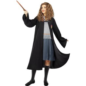 FUNIDELIA Hermelien Kostuum Voor Vrouwen - Harry Potter Kostuum - Maat: XL - Grijs / Zilver