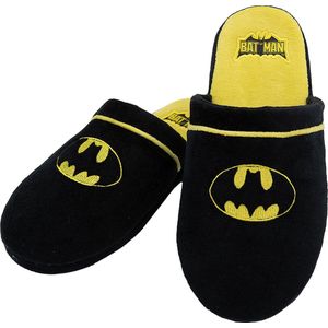 FUNIDELIA Batman Pantoffels voor mannen - Maat: 42 - 45 - Zwart