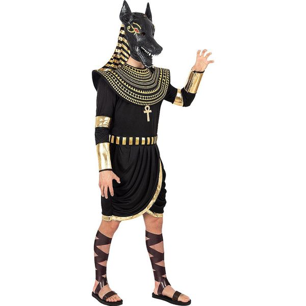 Boland - Kostuum Farao Anubis voor volwassenen, kostuum voor carnaval, themafeesten en cosplay, verkleedkostuums voor mannen