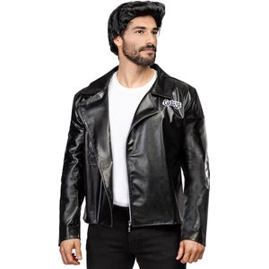 FUNIDELIA Jas T-Birds - Grease verkleedkleding voor mannen - Maat: S - Zwart