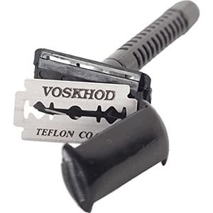 Epsilon Klassiek scheermes zwart, standaard, uniek