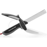 Mes-Schaar met Ingebouwde Minisnijplank Scible InnovaGoods