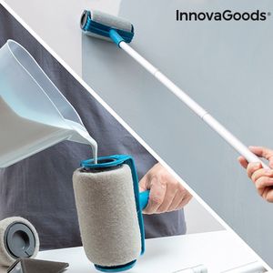 InnovaGoods Verfroller Anti Druip - Muur Verfset - Verfrollers - Verfroller 10 CM - Muurverf