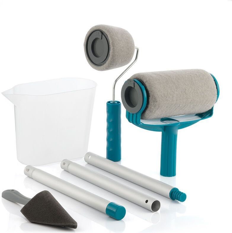 InnovaGoods - Verfroller Anti Druip - Verfrollerset - 10 CM - Muurverf