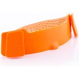 InnovaGoods siliconen pasta vergiet - 22 x 6 x 8 cm